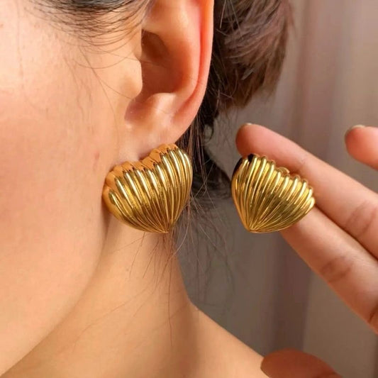 Heart Lined Earrings