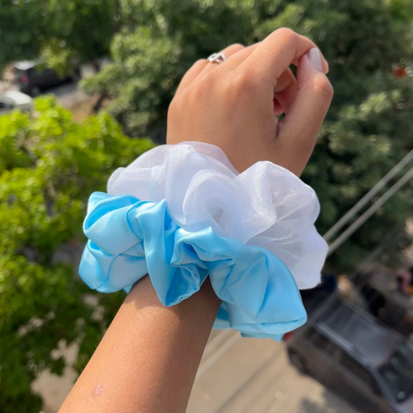 Pastel Scrunchie Combo