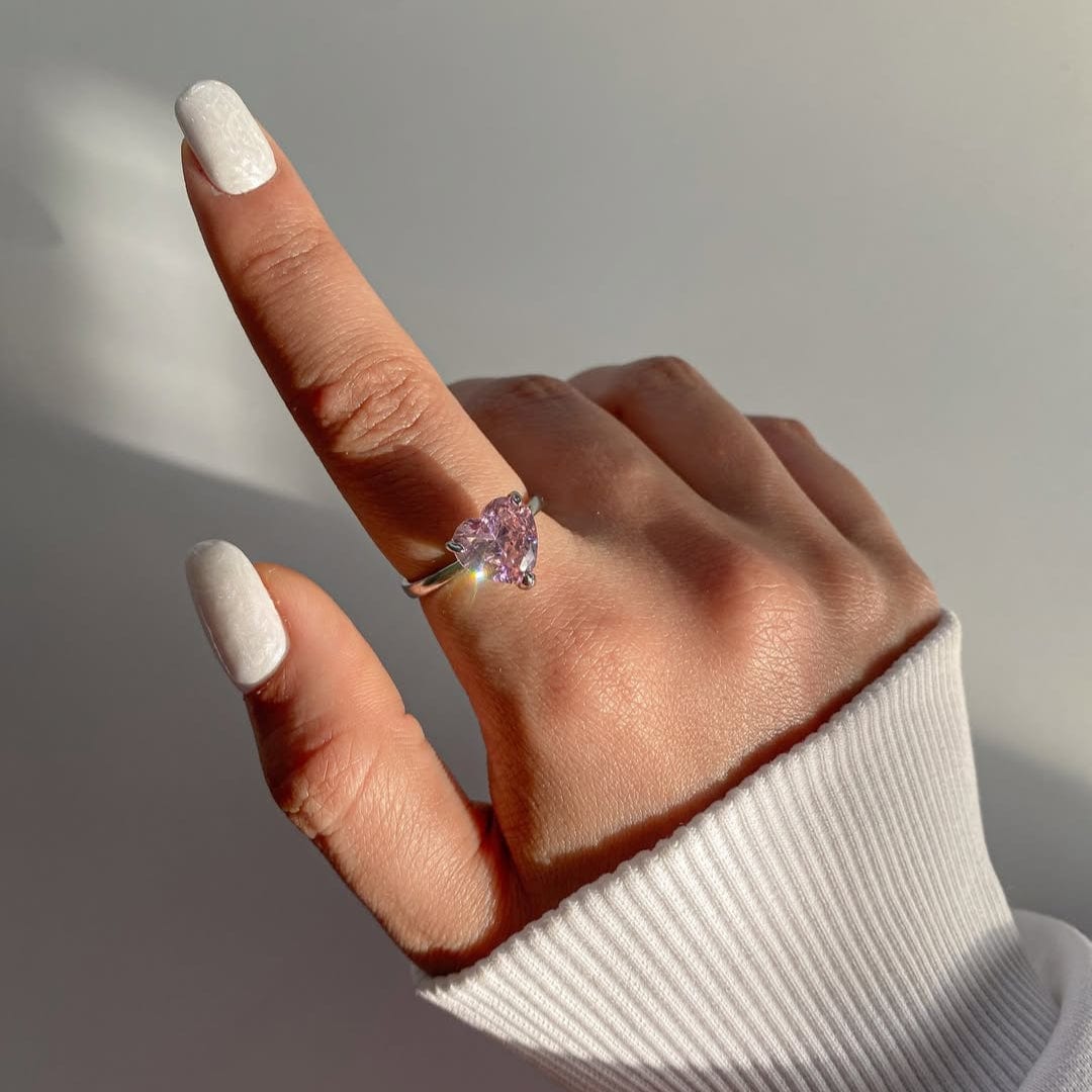 Heart Stone Ring