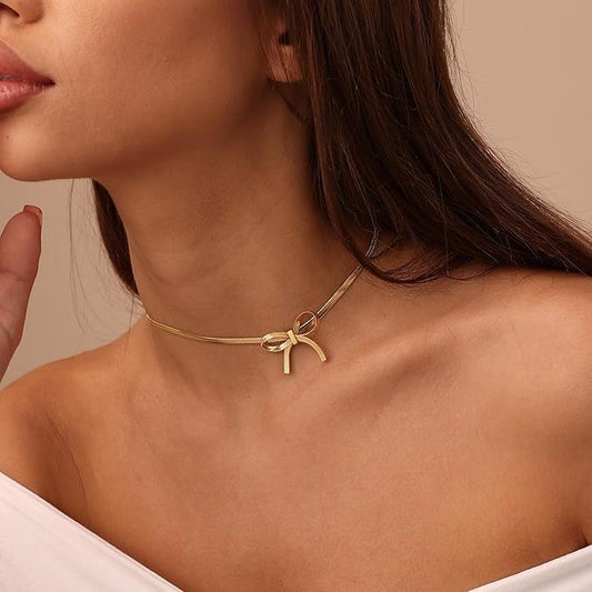 Viral Bow Choker