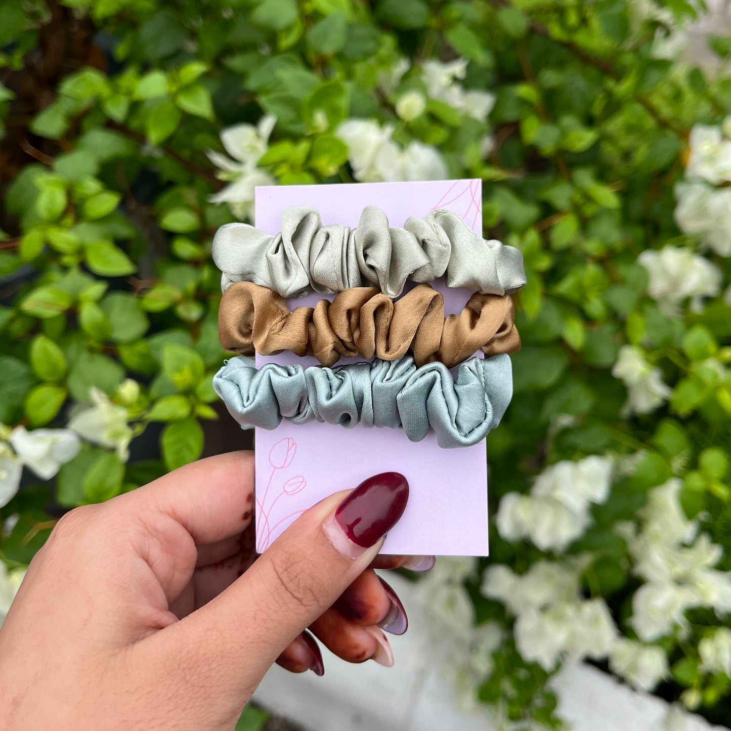 Mini Scrunchie Stack