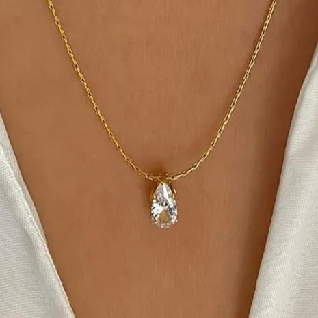 Minimal Stone Pendant