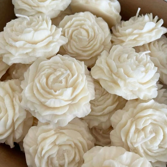 White Peony Candle