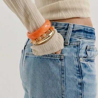 Viral Resin Bangle Set