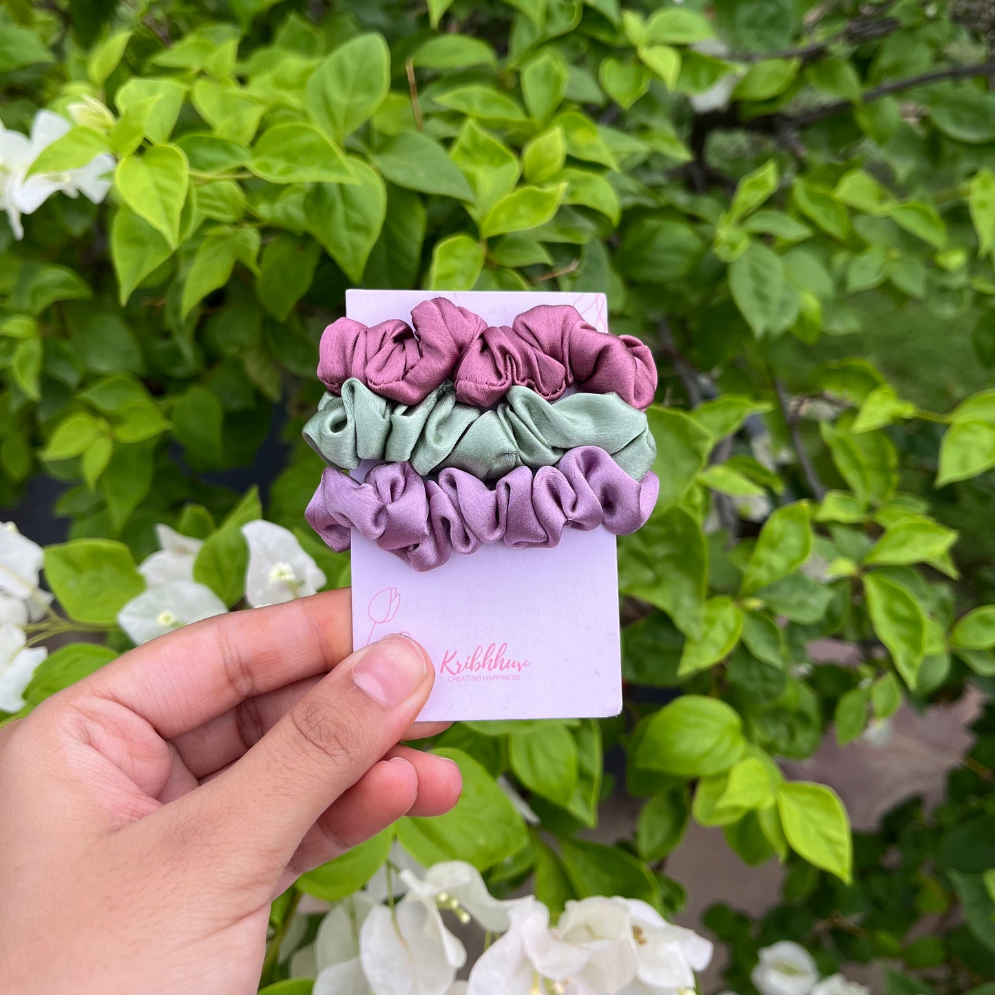 Mini Scrunchie Stack