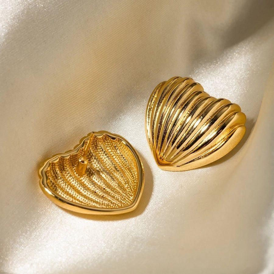 Heart Lined Earrings