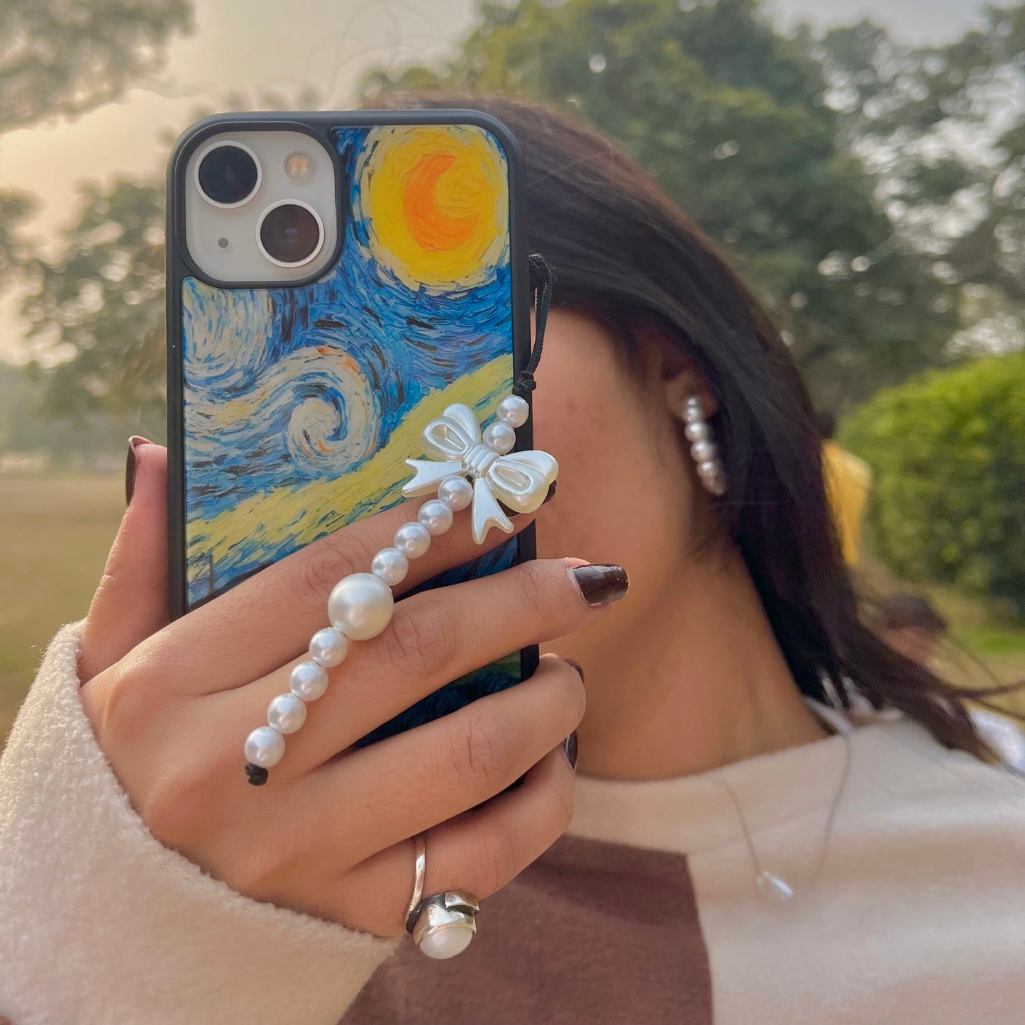Mini Bow Phone Charm