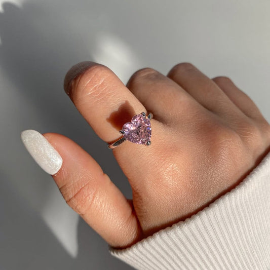 Heart Stone Ring