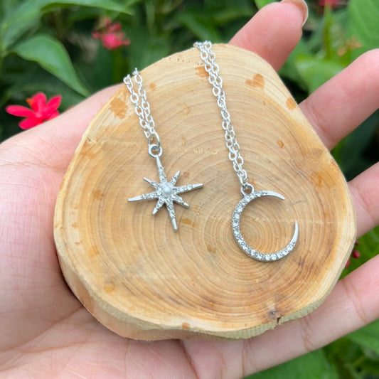Star & Moon Pendant