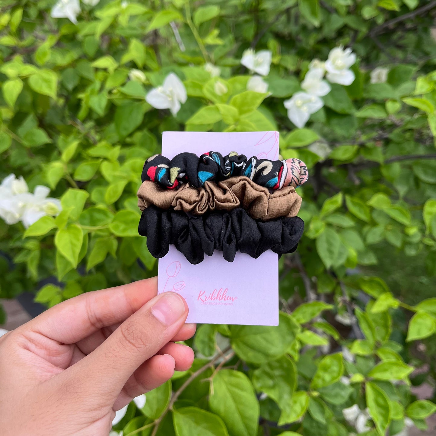 Mini Scrunchie Stack